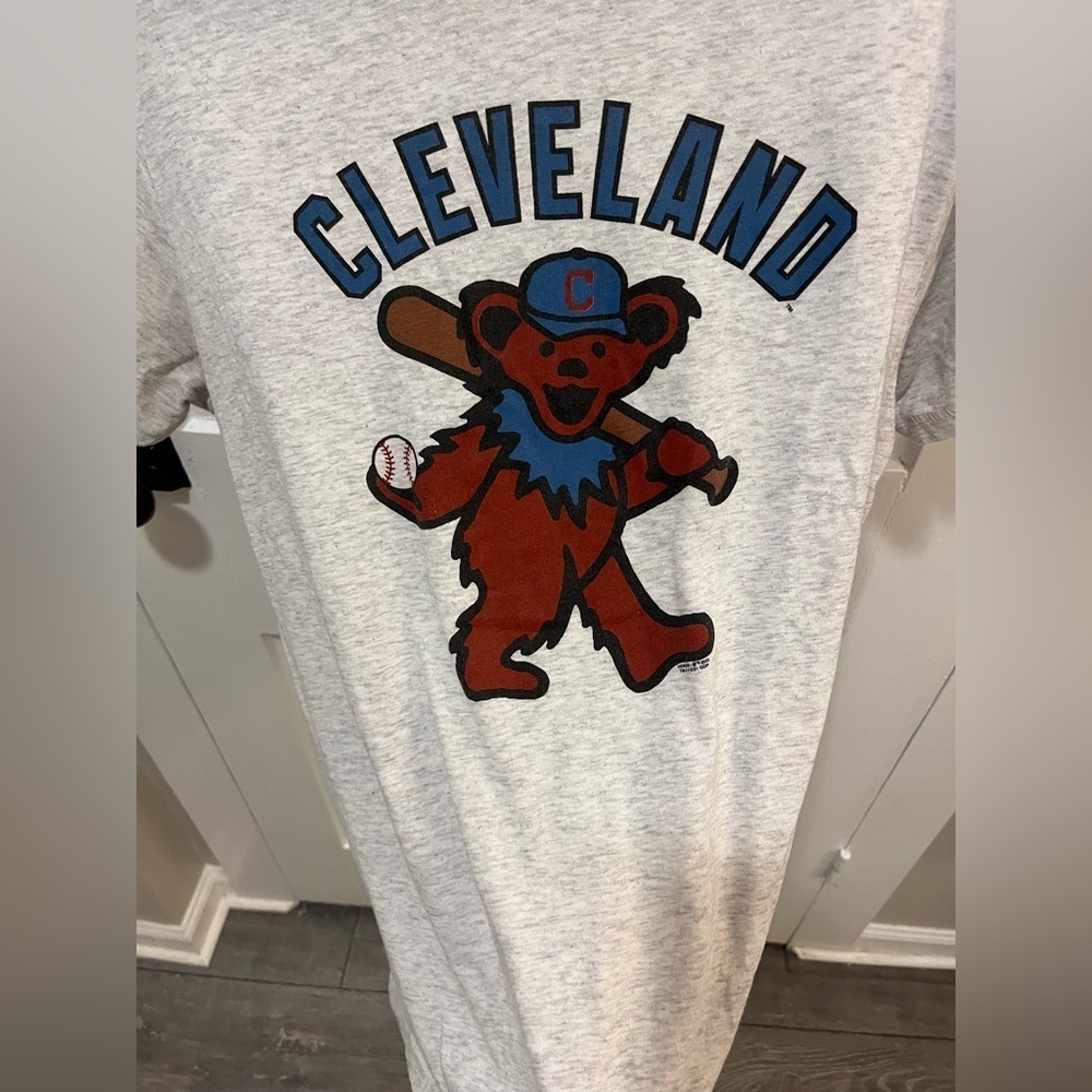 Homage Cleveland Baseball Logo Shirt Size Medium - Picture 2 of 7